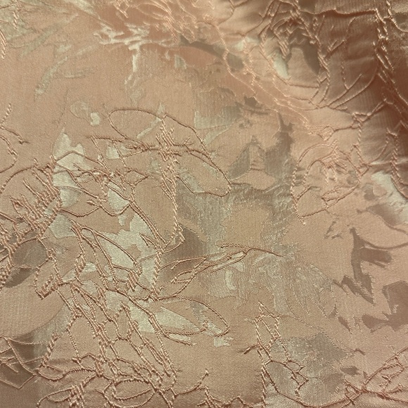 Blush Pink Textured Halter Dress - Picture 2 of 6